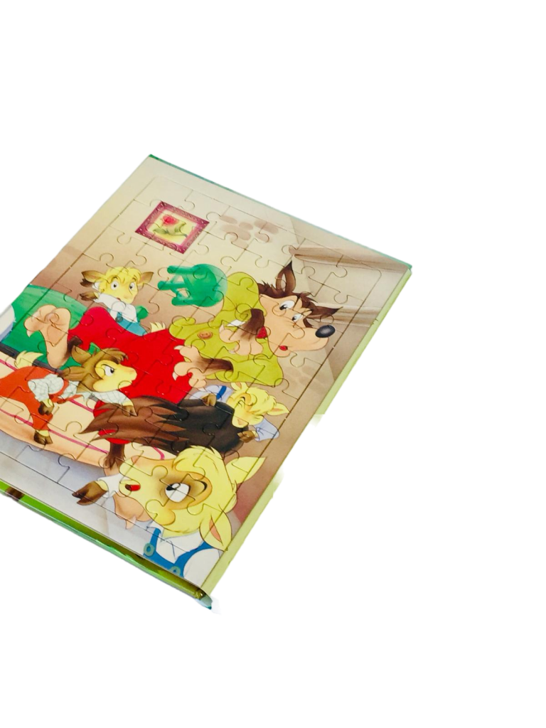 Libro De Cuentos Con Puzzle Idos Mayoristas